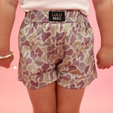 Tween Lulu Mac Camo Boxer Shorts