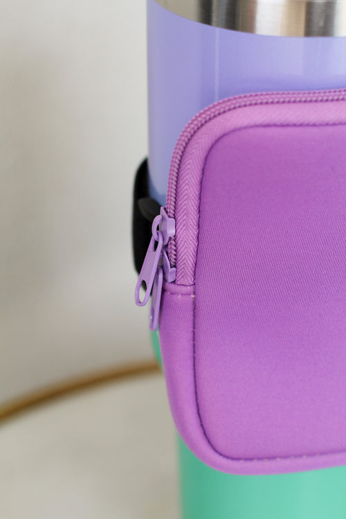 Tumbler Belt Bag-Purple