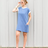 Classic Stripe T-Shirt Dress