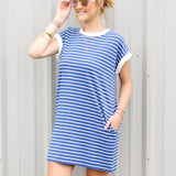 Classic Stripe T-Shirt Dress