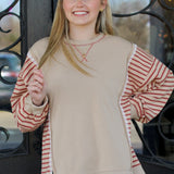 Stripe Block Top