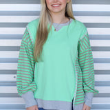 Stripe Block Top