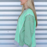 Stripe Block Top