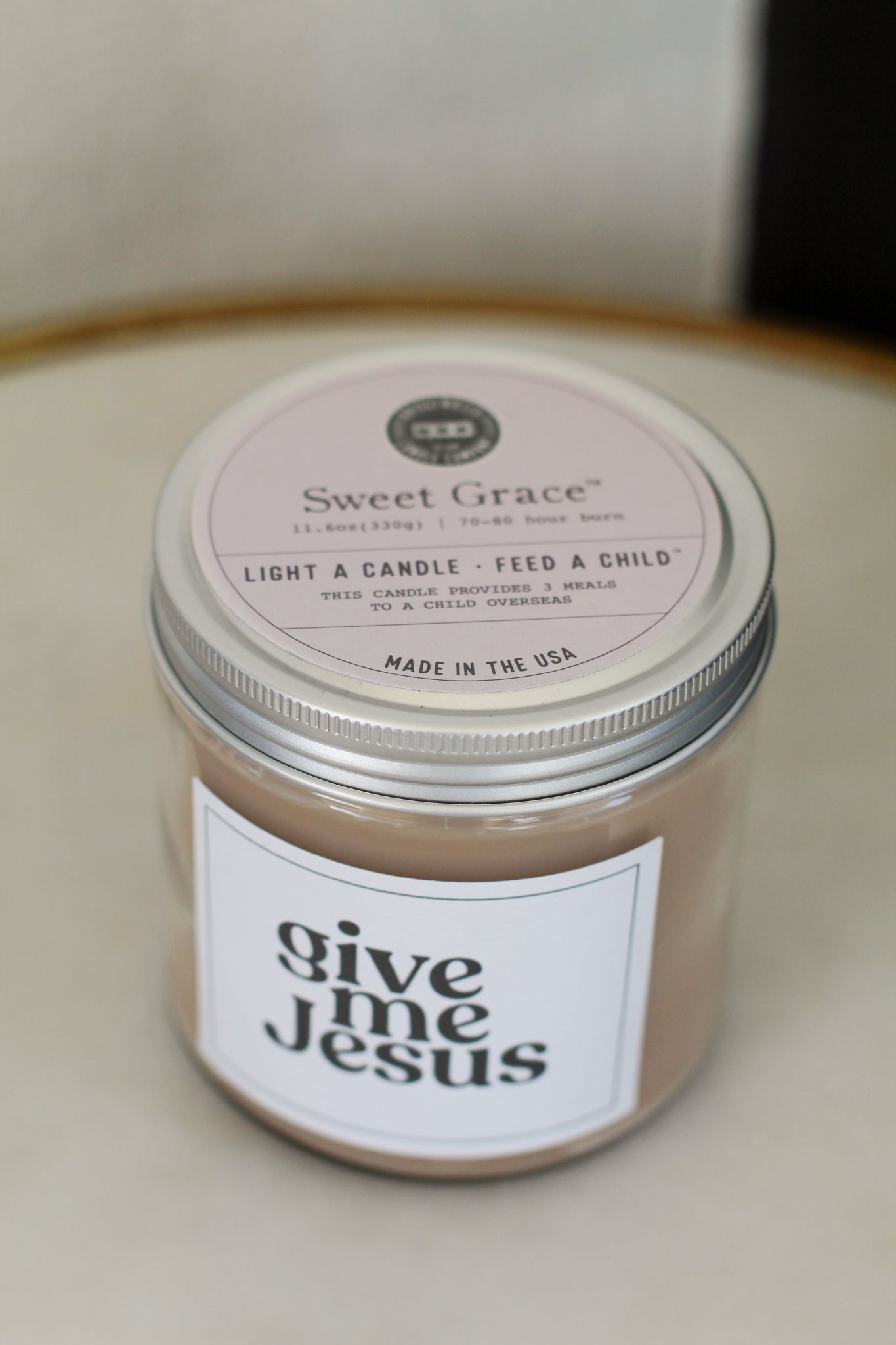 Collection #053 Sweet Grace Candle-Give Me Jesus