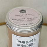 Collection #053 Sweet Grace Candle-Good and Perfect