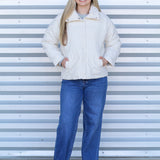 Tiny Flower Puffer Jacket