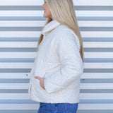 Tiny Flower Puffer Jacket