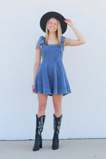 Styled In Denim Dress