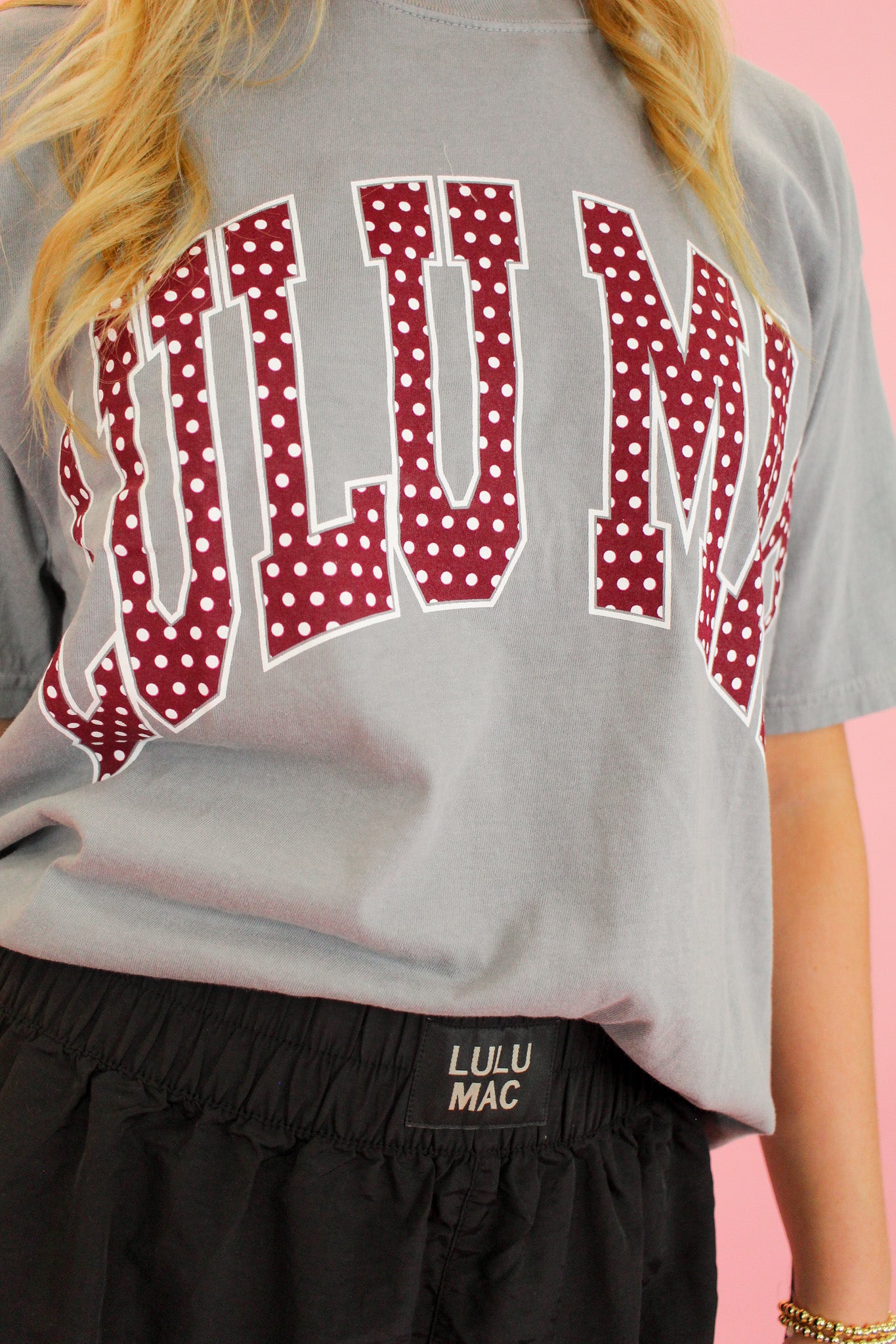 Lulu Mac Team Polka Dot Tee