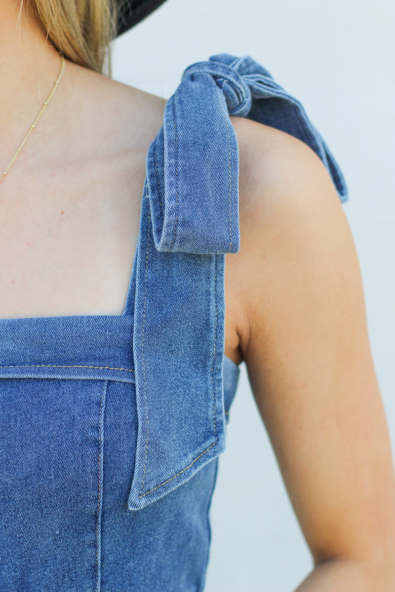 Styled In Denim Dress