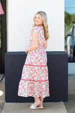 Very Floral Midi Dress