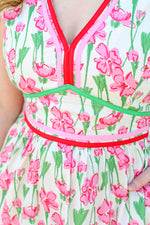Very Floral Midi Dress