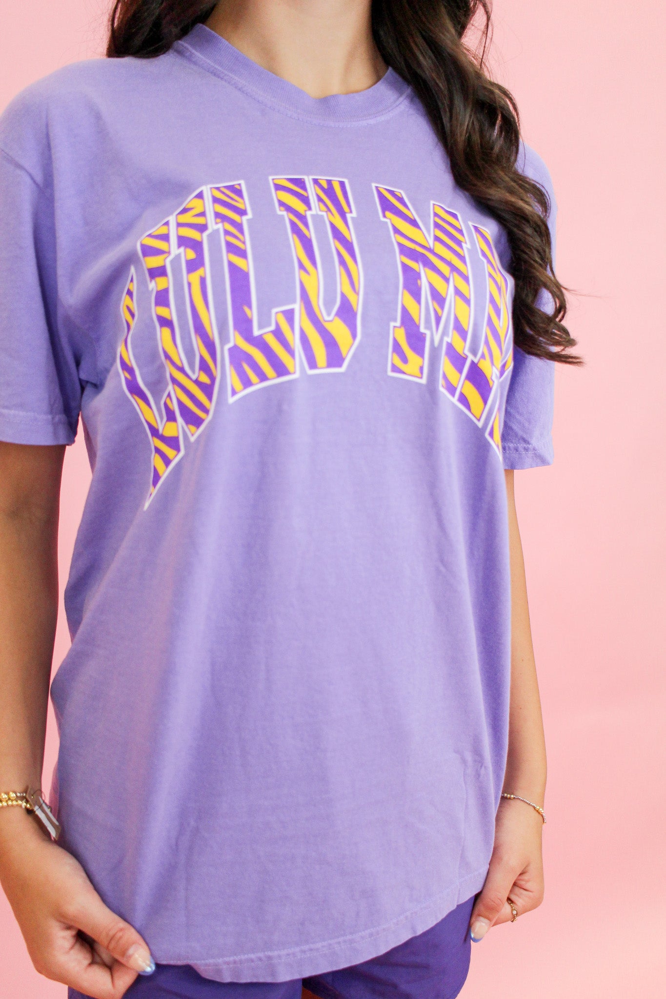 Lulu Mac Tiger Stripe Tee