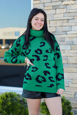 Holiday Leopard Sweater