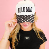 Lulu Mac Polka Dot Trucker Hat