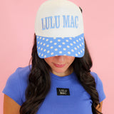 Lulu Mac Polka Dot Trucker Hat
