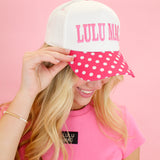 Lulu Mac Polka Dot Trucker Hat