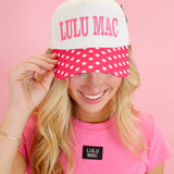 Lulu Mac Polka Dot Trucker Hat
