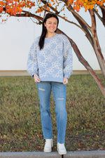 Sherpa Flower Sweater