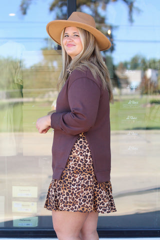 Leopard Layered Dress
