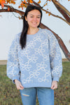 Sherpa Flower Sweater