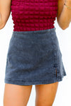 Cool Cutie Skort-Black