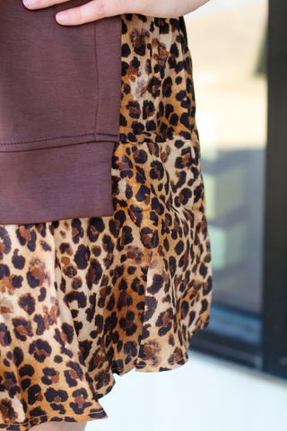 Leopard Layered Dress
