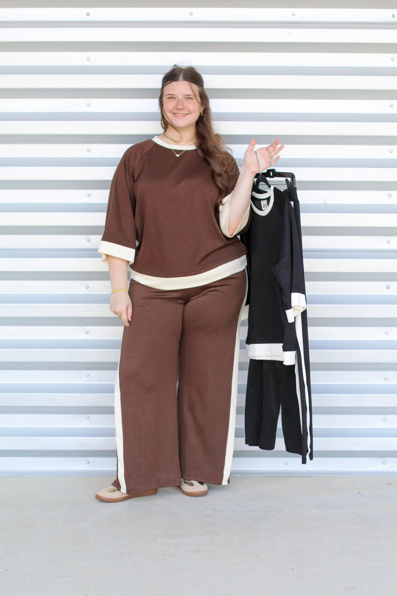 Color Block Cozy Pants