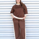 Color Block Cozy Top