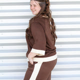 Color Block Cozy Top