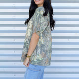Camo Jesus Loves You Tee