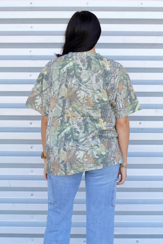 Camo Jesus Loves You Tee
