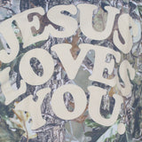 Camo Jesus Loves You Tee