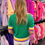 Mardi Gras Bow Sweater