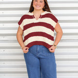 Calling All Stripe Top