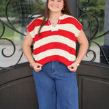 Calling All Stripe Top