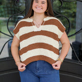 Calling All Stripe Top
