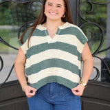 Calling All Stripe Top