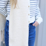 Large Warm Fringe Scarf