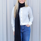 Large Warm Fringe Scarf