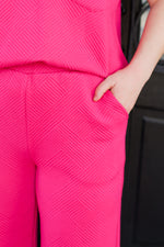 Trendy Tracie Pants-Hot Pink
