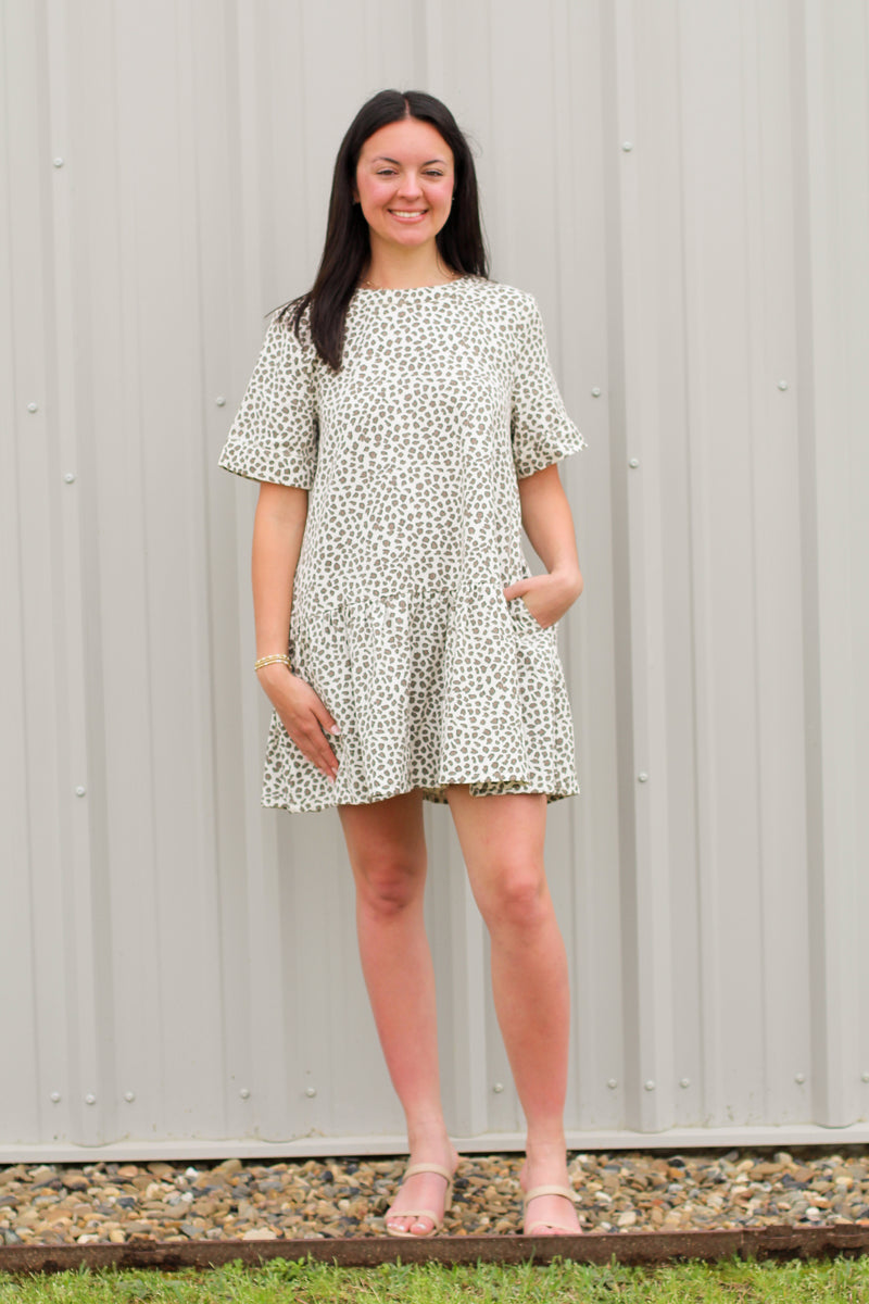 Leopard Linda Dress