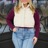 Matte Puffer Vest