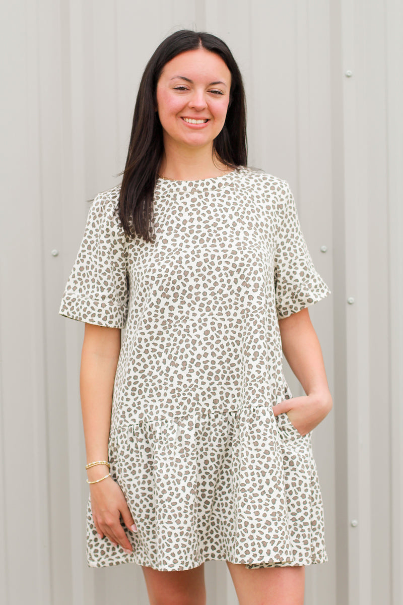 Leopard Linda Dress