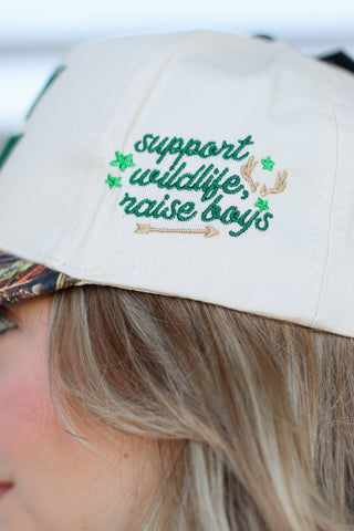 Wildlife Boy Mom Hat
