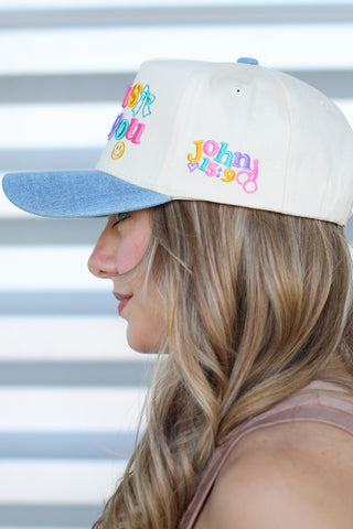 Jesus Loves You Clip Art Trucker Hat