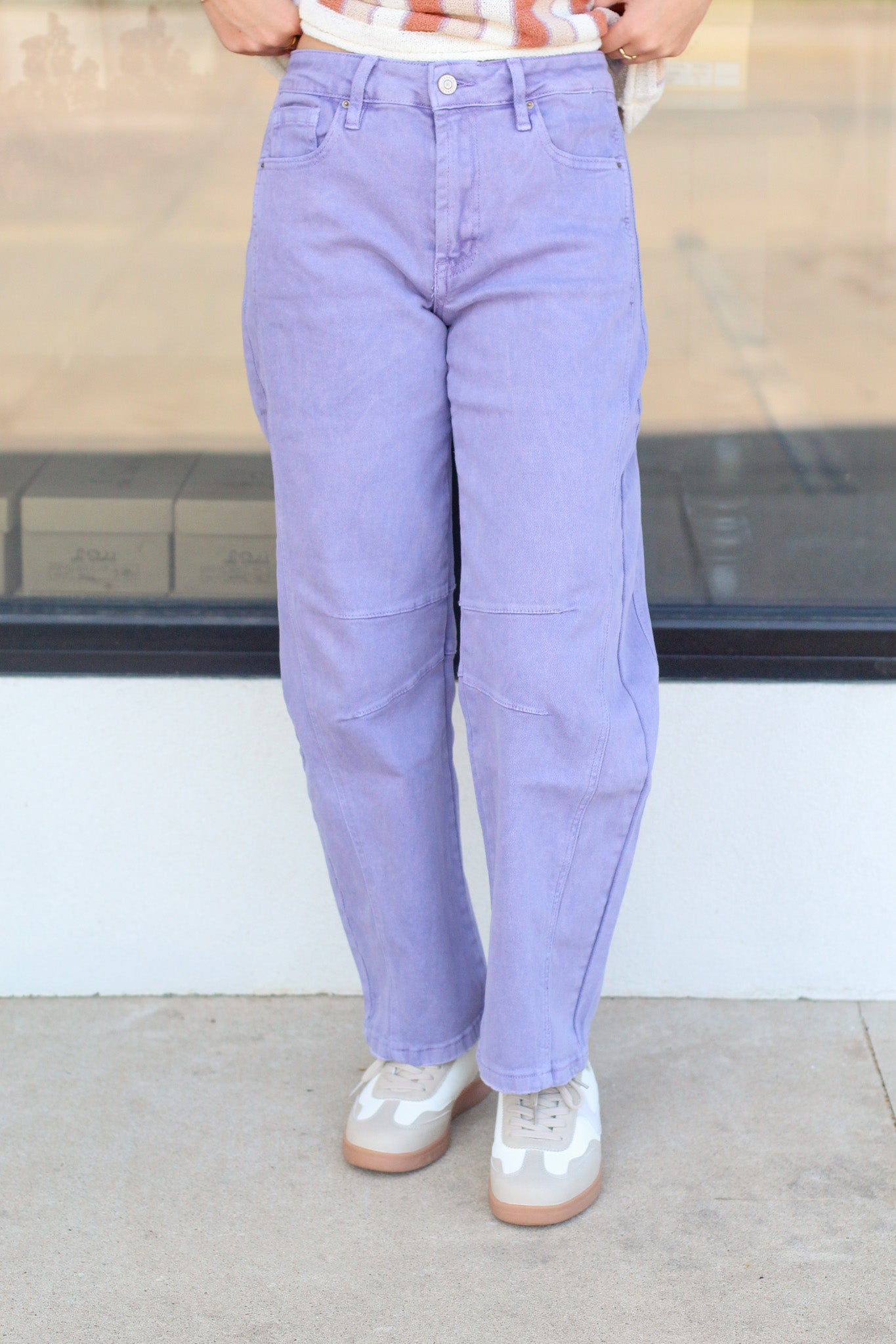 The Caitlin Barrel Leg Jeans
