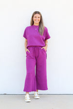 Trendy Tina Pants-Magenta