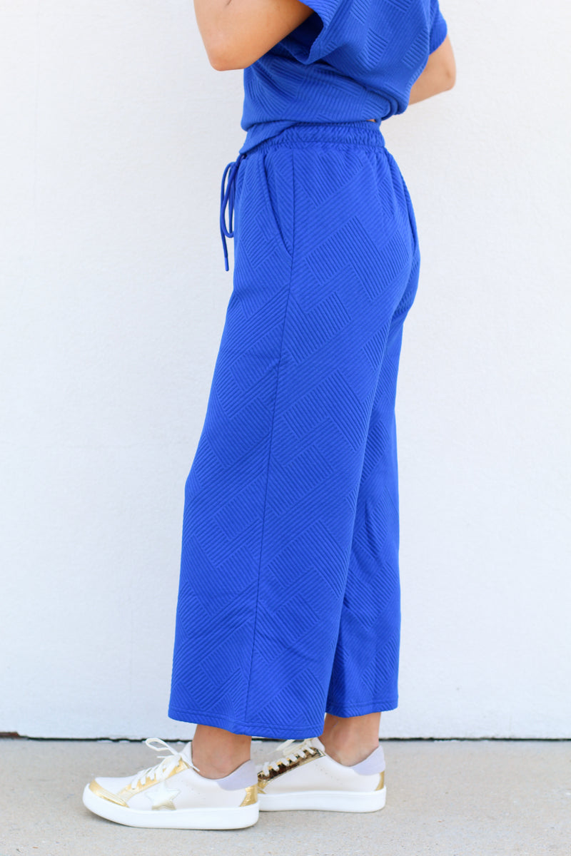 Trendy Tina Pants-Royal Blue