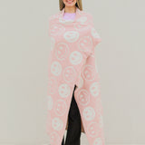 Cuddle Time Blanket- Blush Happy